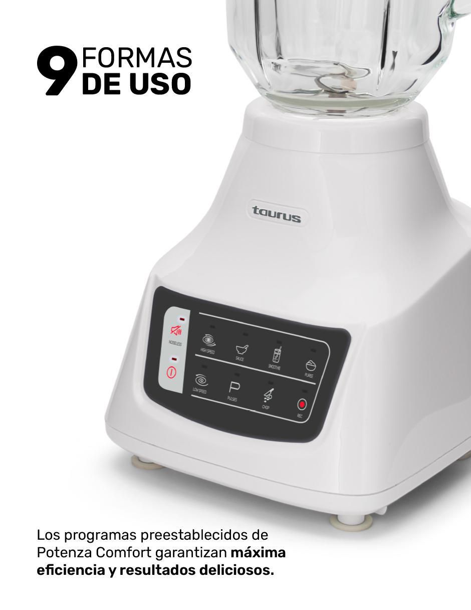 Licuadora Potenza Comfort 2 velocidades 5