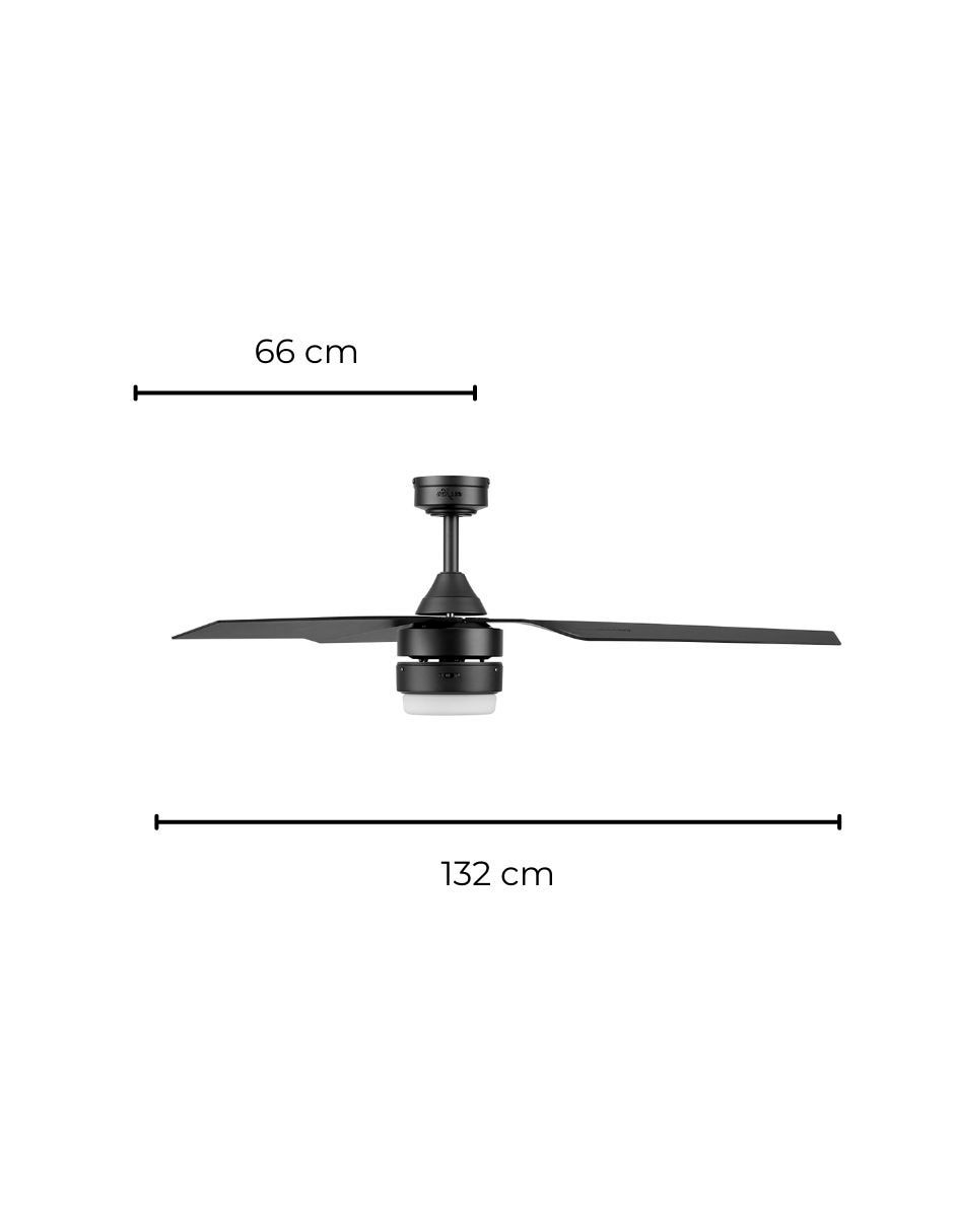 Ventilador de techo 3 velocidades 8