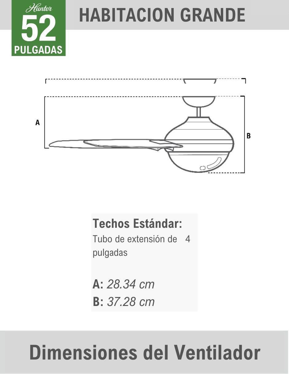 Ventilador de techo 3 velocidades 5