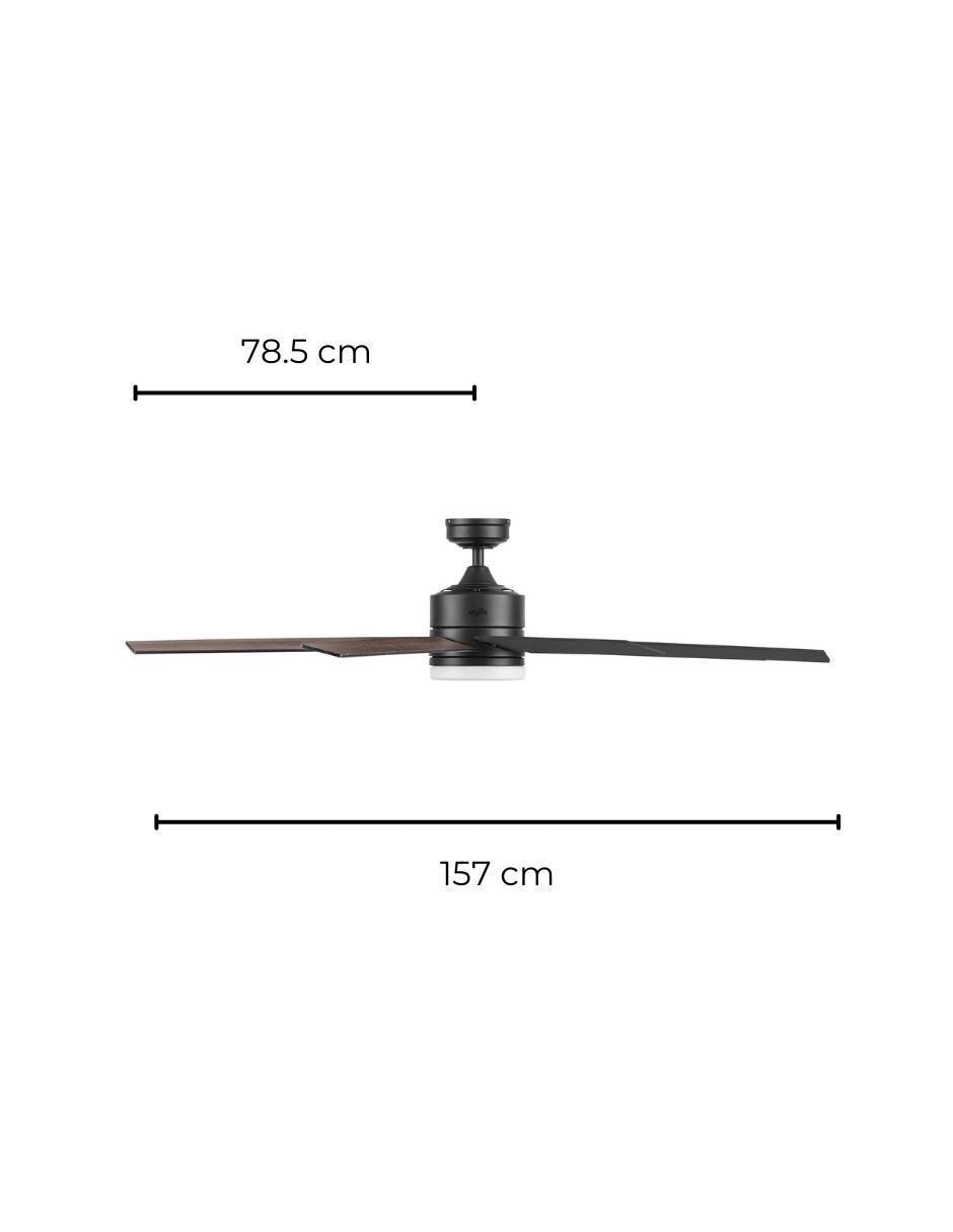 Ventilador de techo coolfan "con control remoto" (si aplica) 3 "velocidades"