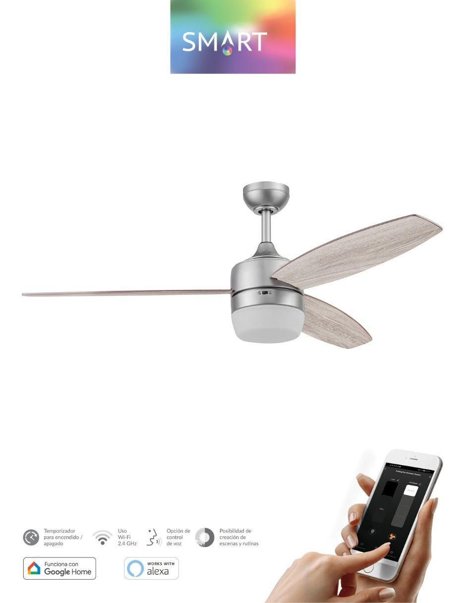 Ventilador de techo coolfan "con control remoto" (si aplica) 3 "velocidades"