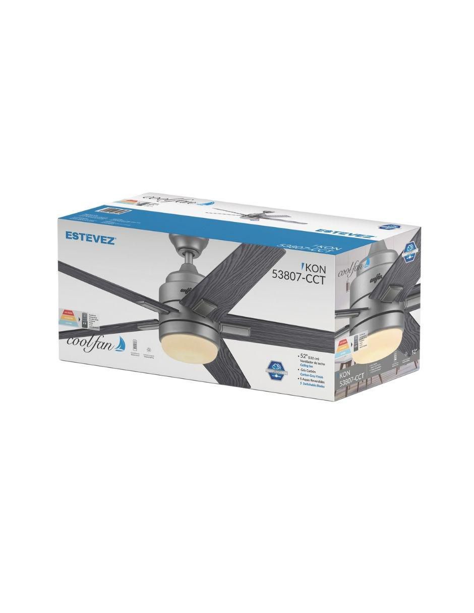 Ventilador de techo coolfan "con control remoto" (si aplica) 3 "velocidades"