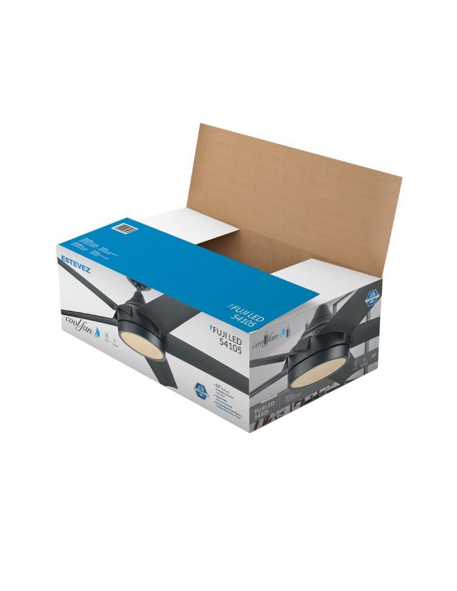 Ventilador de techo coolfan "con control remoto" (si aplica) 3 "velocidades"