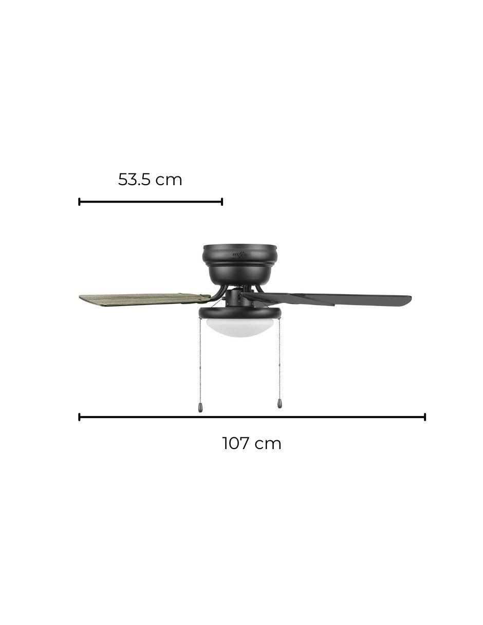 Ventilador de techo coolfan "con control remoto" (si aplica) 3 "velocidades"