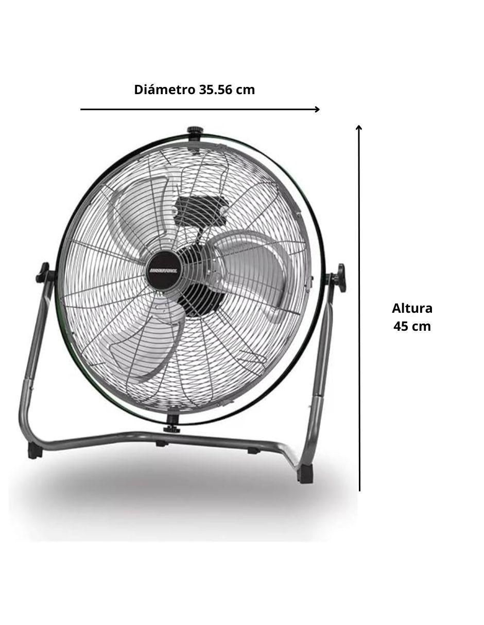 Ventilador de piso 3 velocidades 4