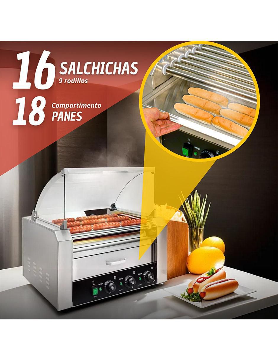 Vaporera Eléctrica mkz-maquinhotdog 2
