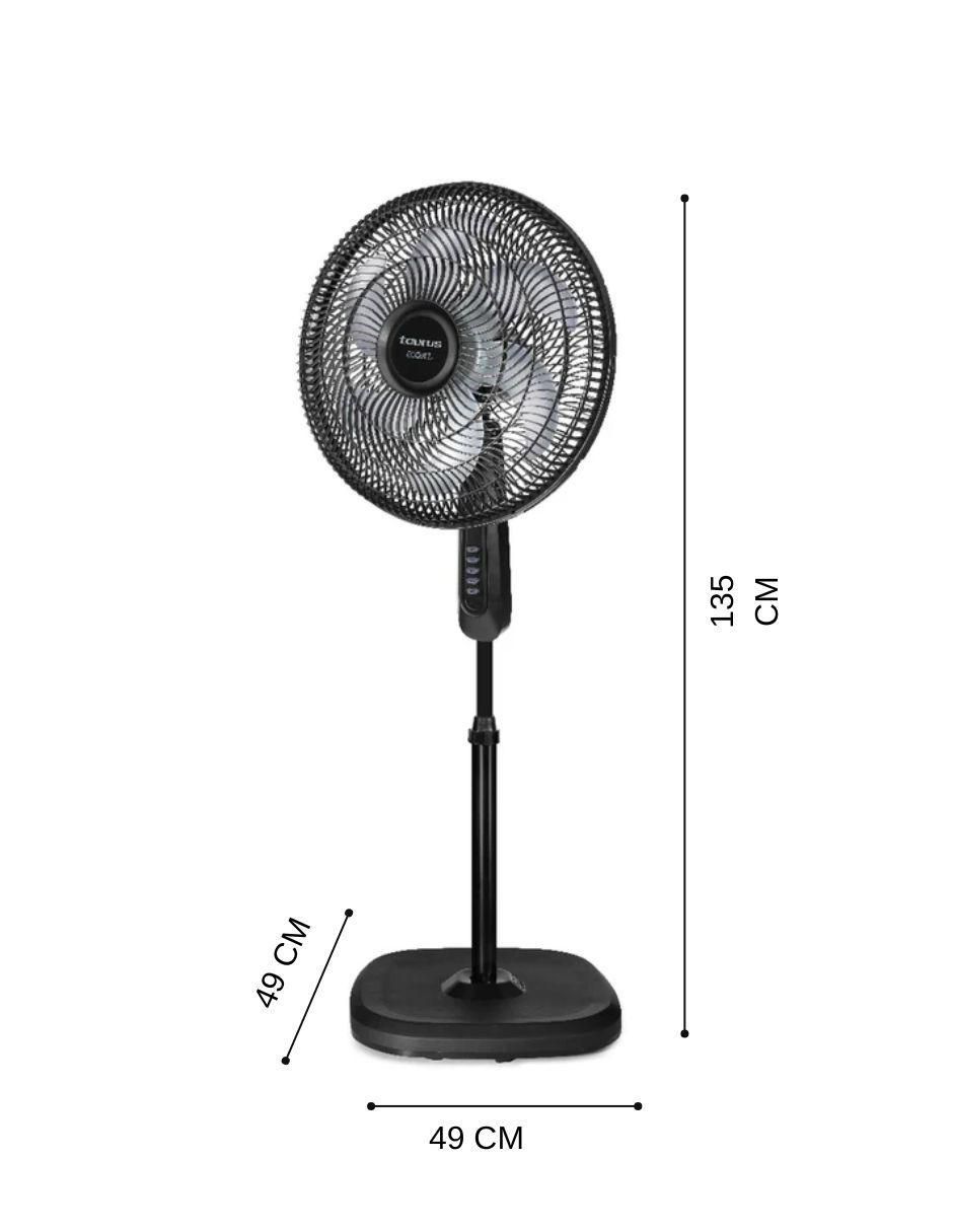 Ventilador de pedestal 3 velocidades 4
