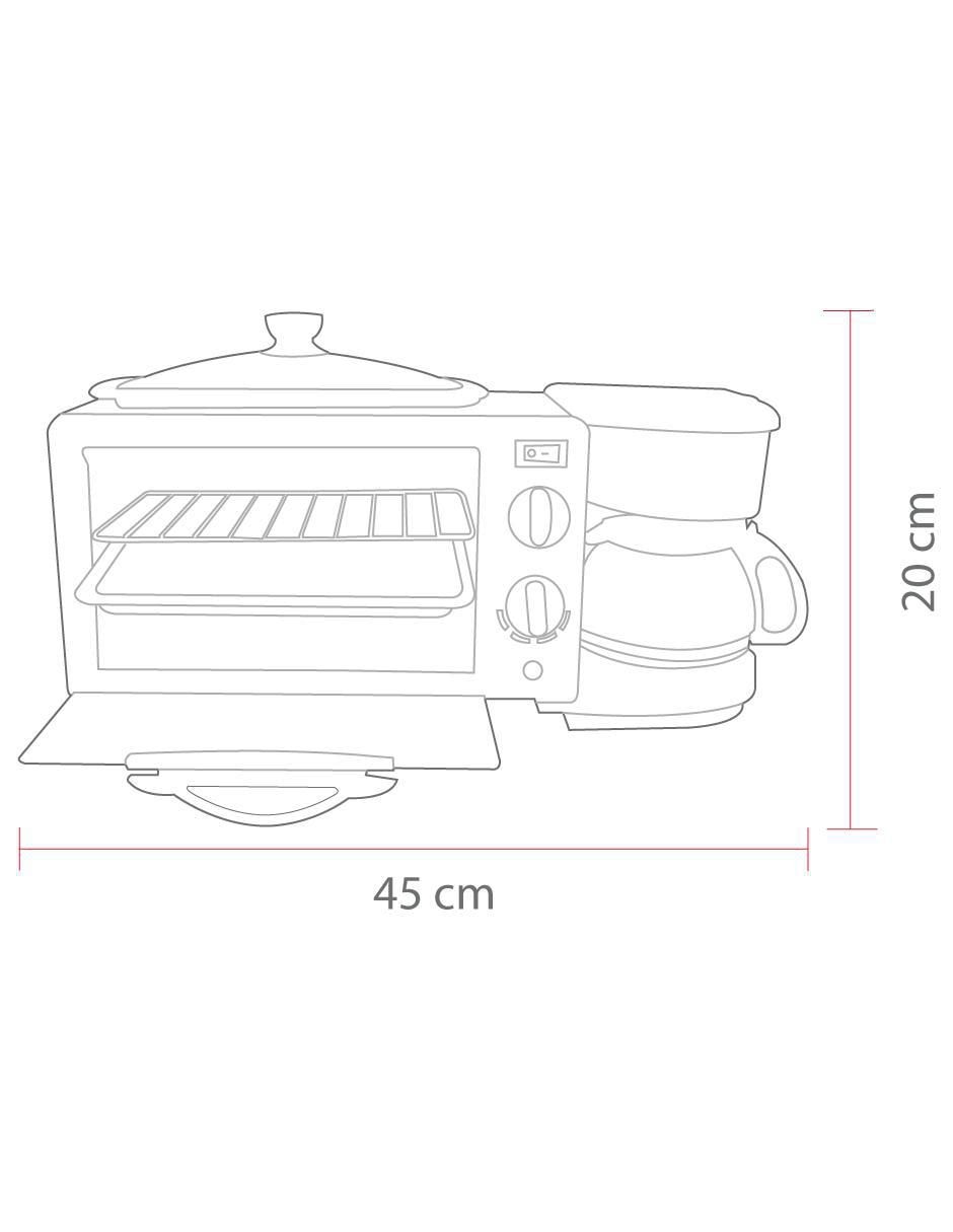 Set horno eléctrico Electrodomésticos 12 l 3