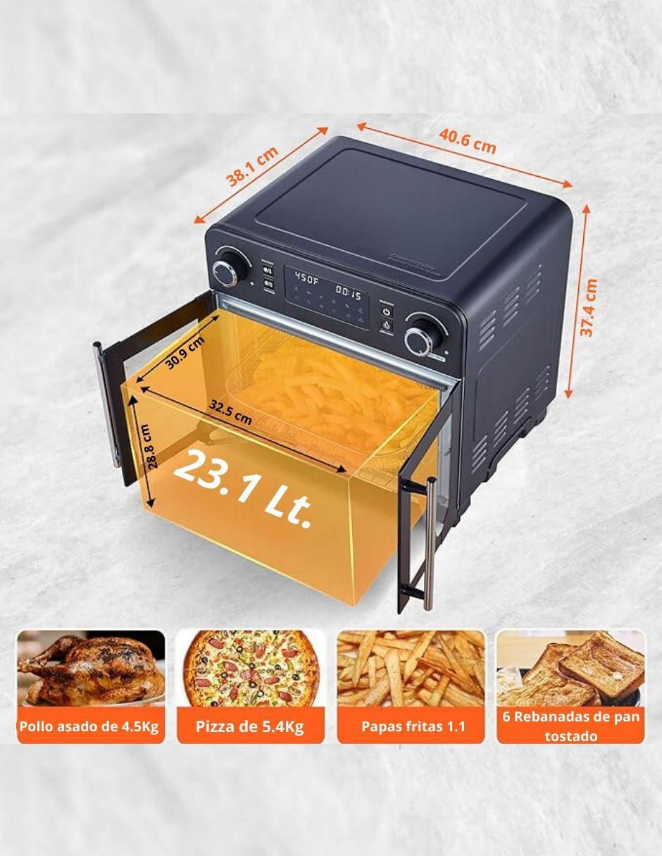 Freidora de aire Gourmet 23 L Eaf9010B 2