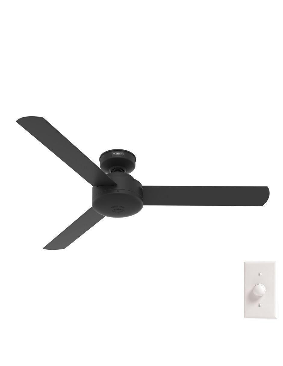 Ventilador de techo hunter "con control remoto" (si aplica) 3 "velocidades"