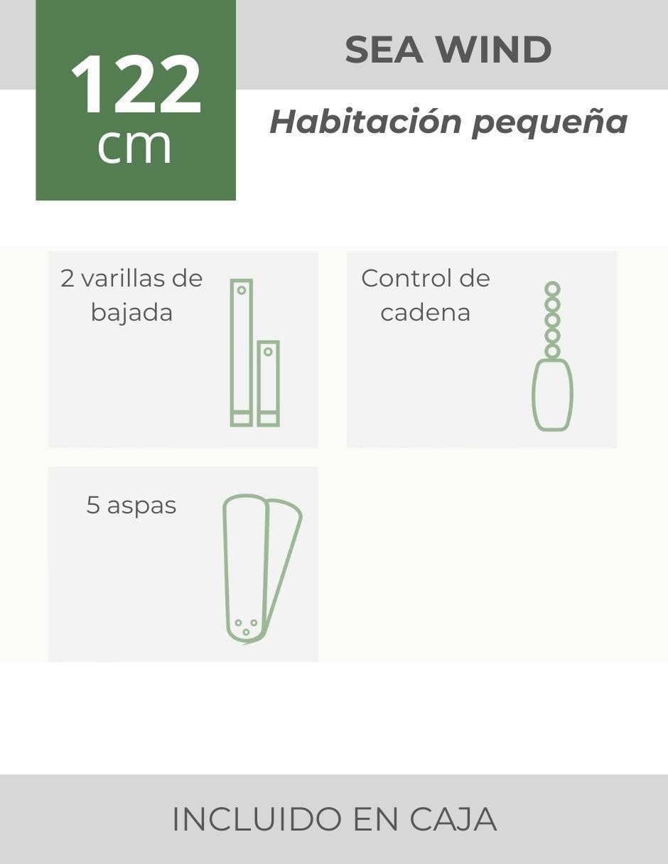 Ventilador de techo hunter "con control remoto" (si aplica) 3 "velocidades"