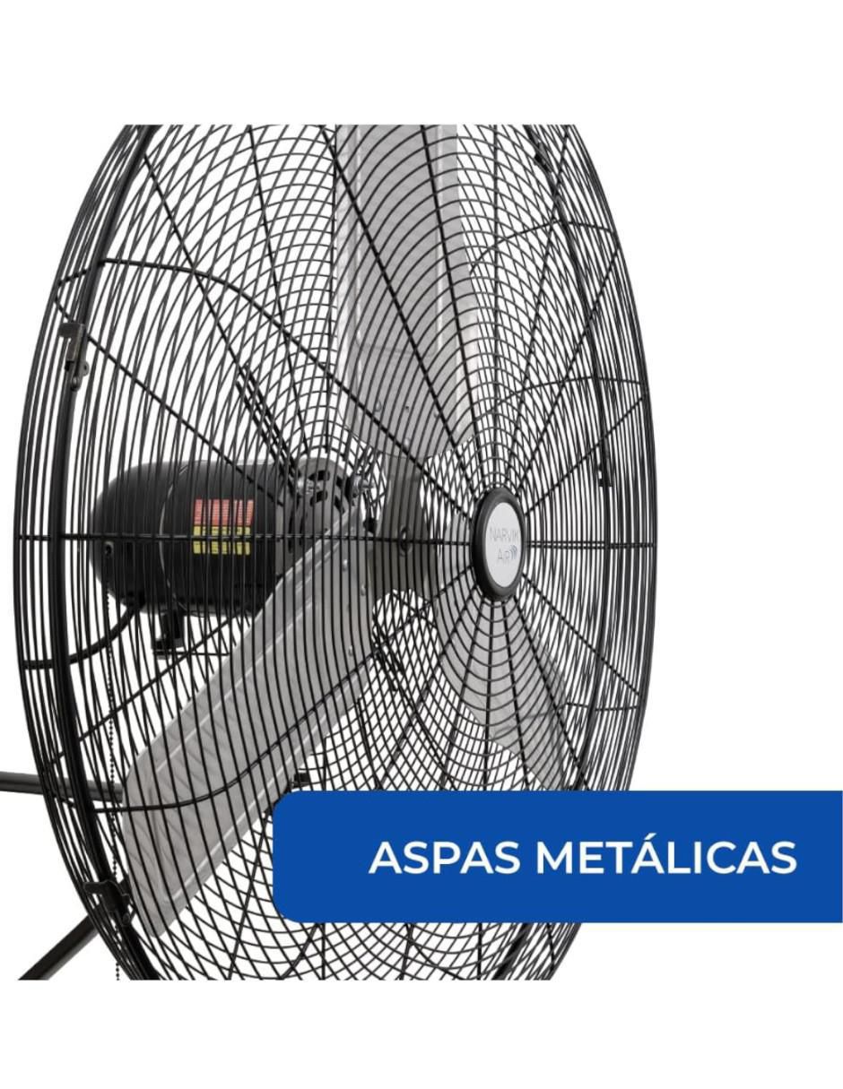Ventilador de pared con control remoto 3 velocidades 2