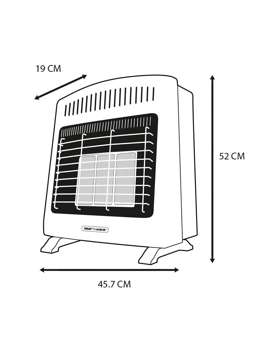 Calefactor de gas LP 5