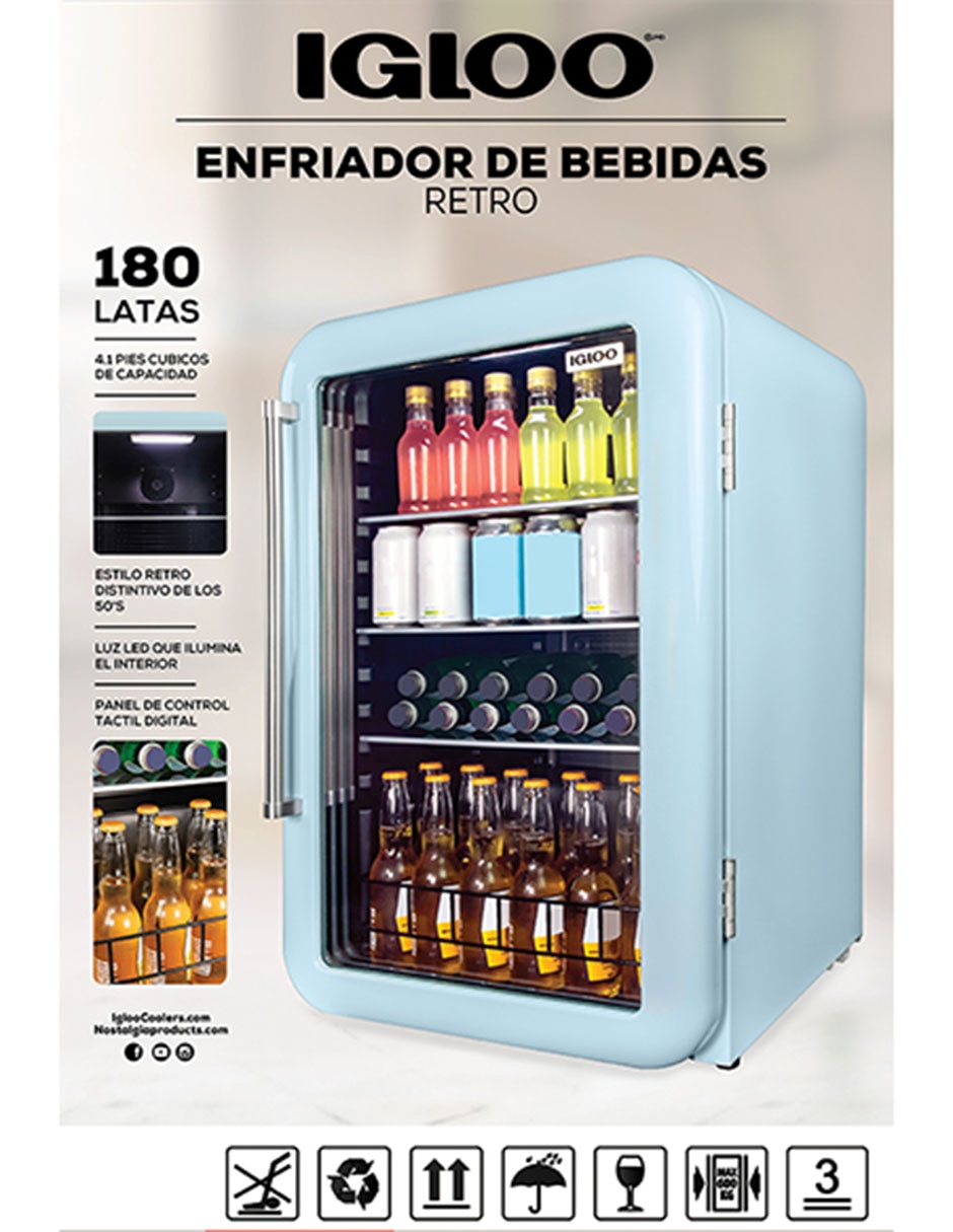 Frigobar Retro 4.1 pies cúbicos 13