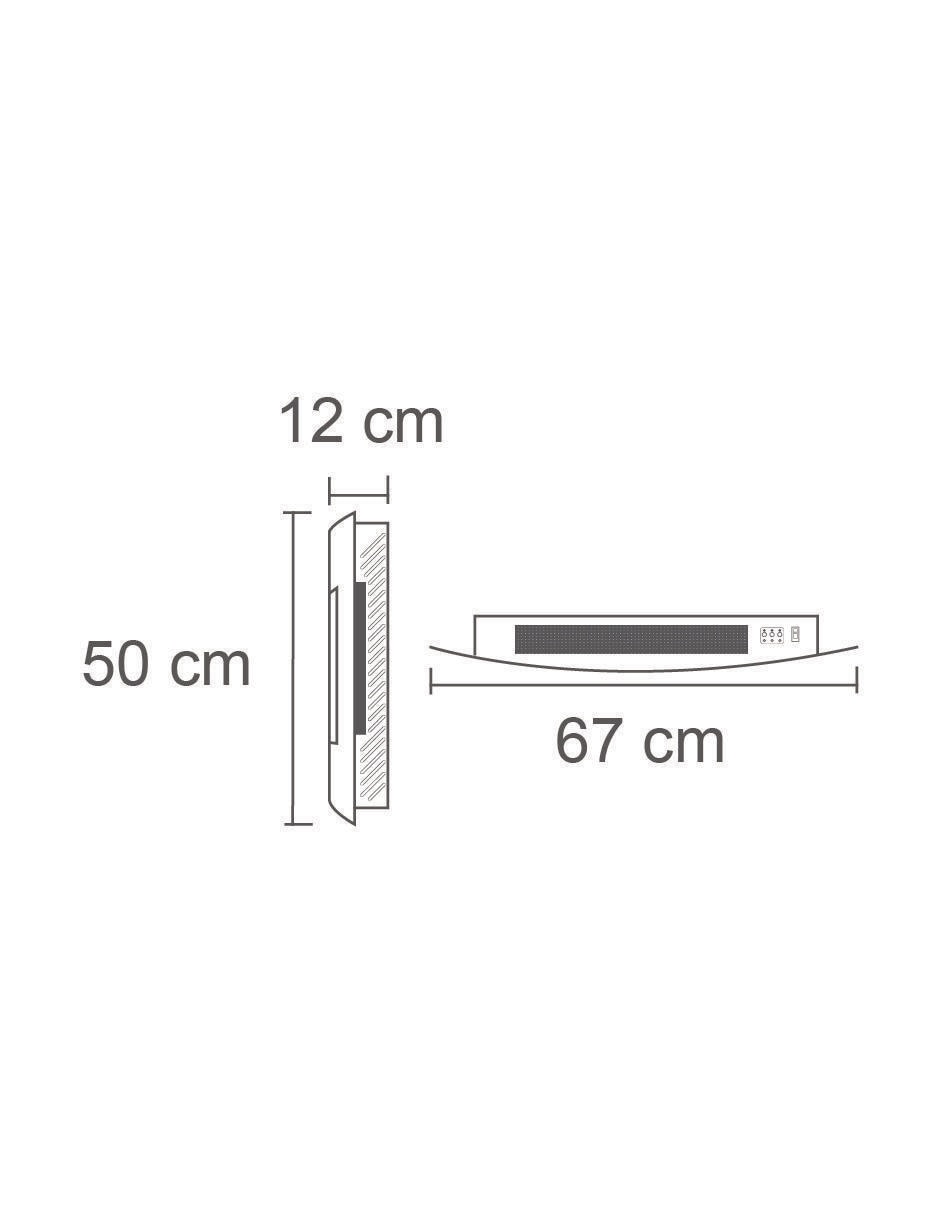Calefactor de chimenea eléctrico de 127 V 4