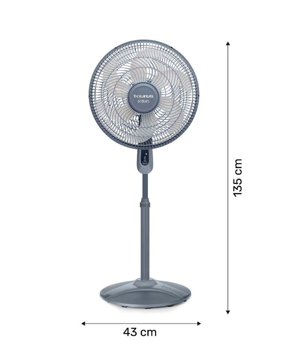 Ventilador 3 en 1 con control remoto 3 velocidades 5
