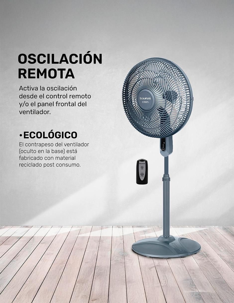 Ventilador 3 en 1 con control remoto 3 velocidades 3