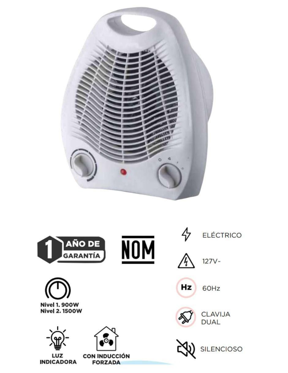 Calefactor portátil eléctrico de 127 V 4