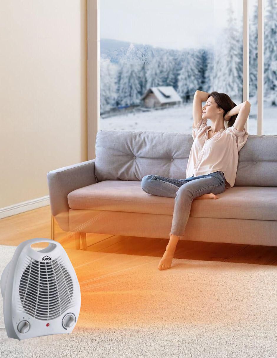 Calefactor portátil eléctrico de 127 V 7