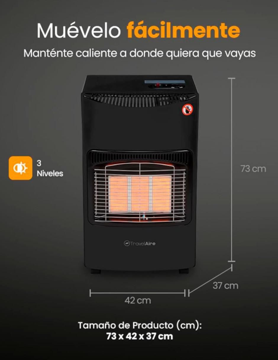 Calefactor de gas LP 4