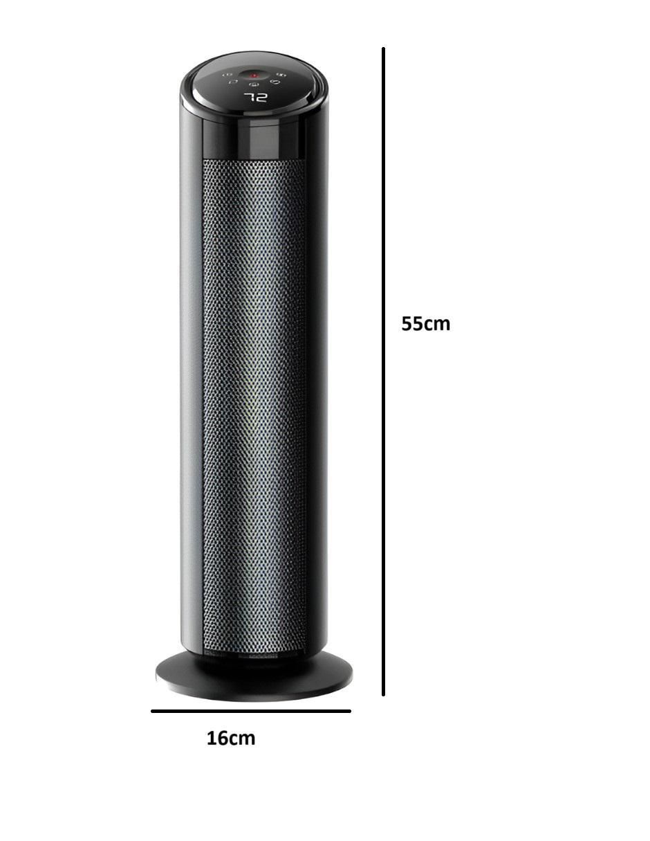 Calefactor torre cerámico eléctrico de 127 V 5