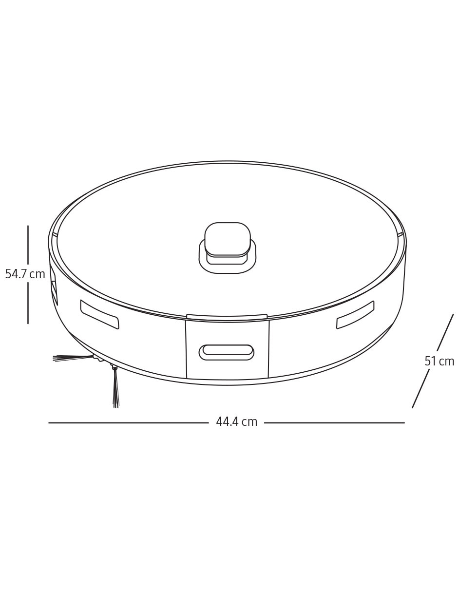 Aspiradora robot vr7md96514g/ax 4 litros 13