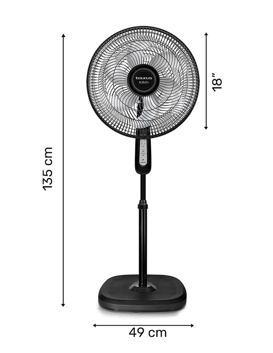 Ventilador 3 en 1 con control remoto 3 velocidades 5