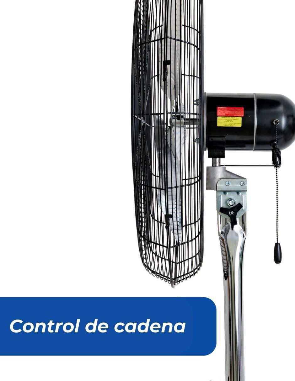 Ventilador de pedestal 3 velocidades 4