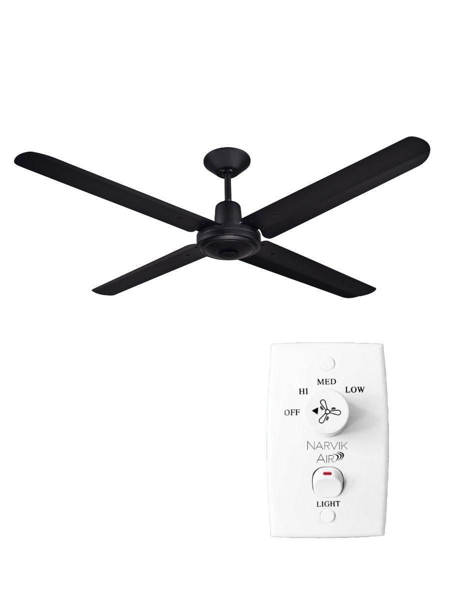 Ventilador de techo narvik "con control remoto" (si aplica) 3 "velocidades"