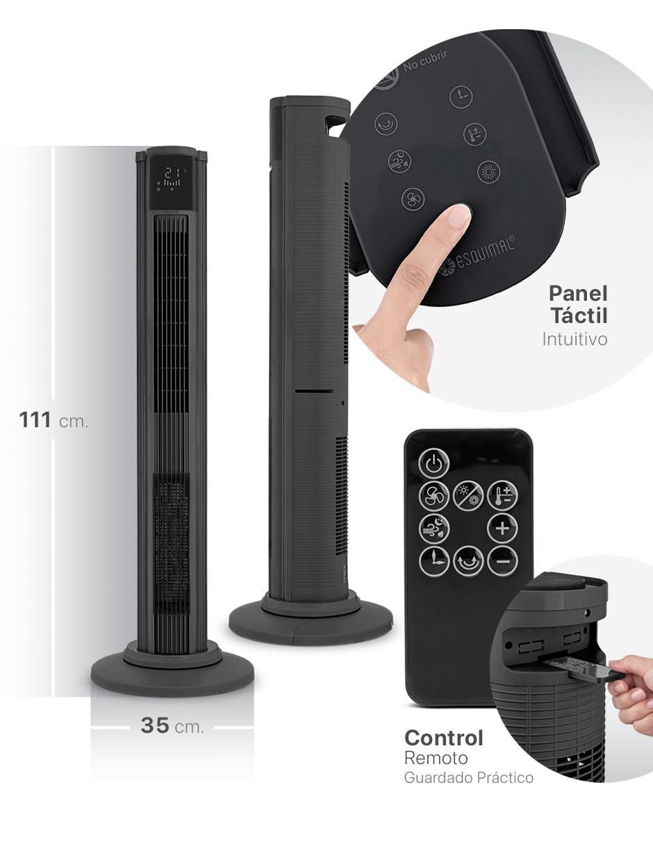 Calefactor torre cerámico eléctrico de 127 V 6
