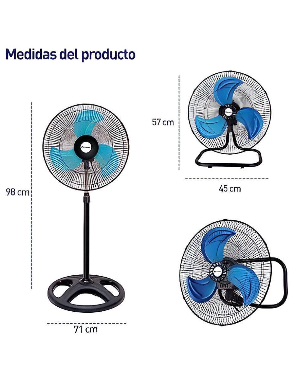 Ventilador 3 en 1 3 velocidades 5