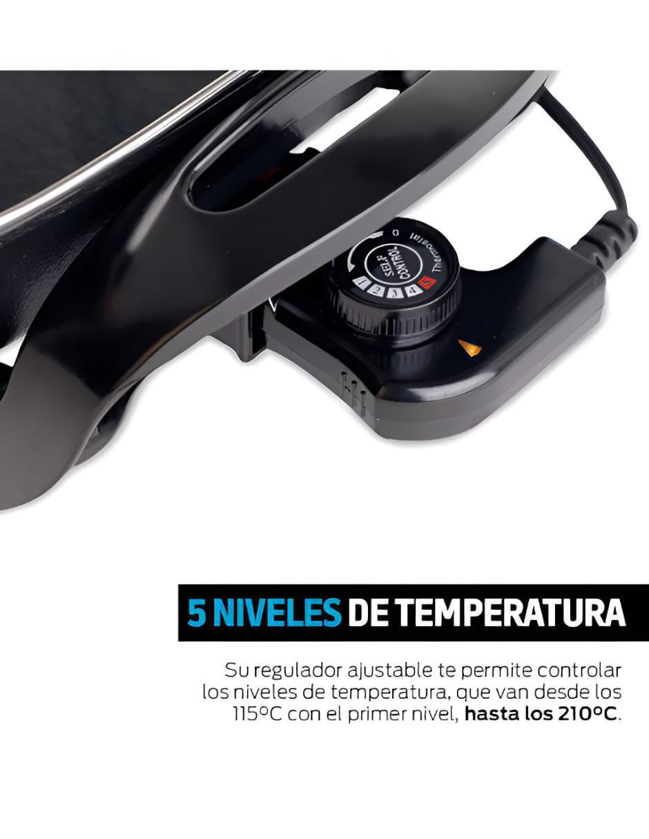 Sartén eléctrico con tapa de aluminio 4