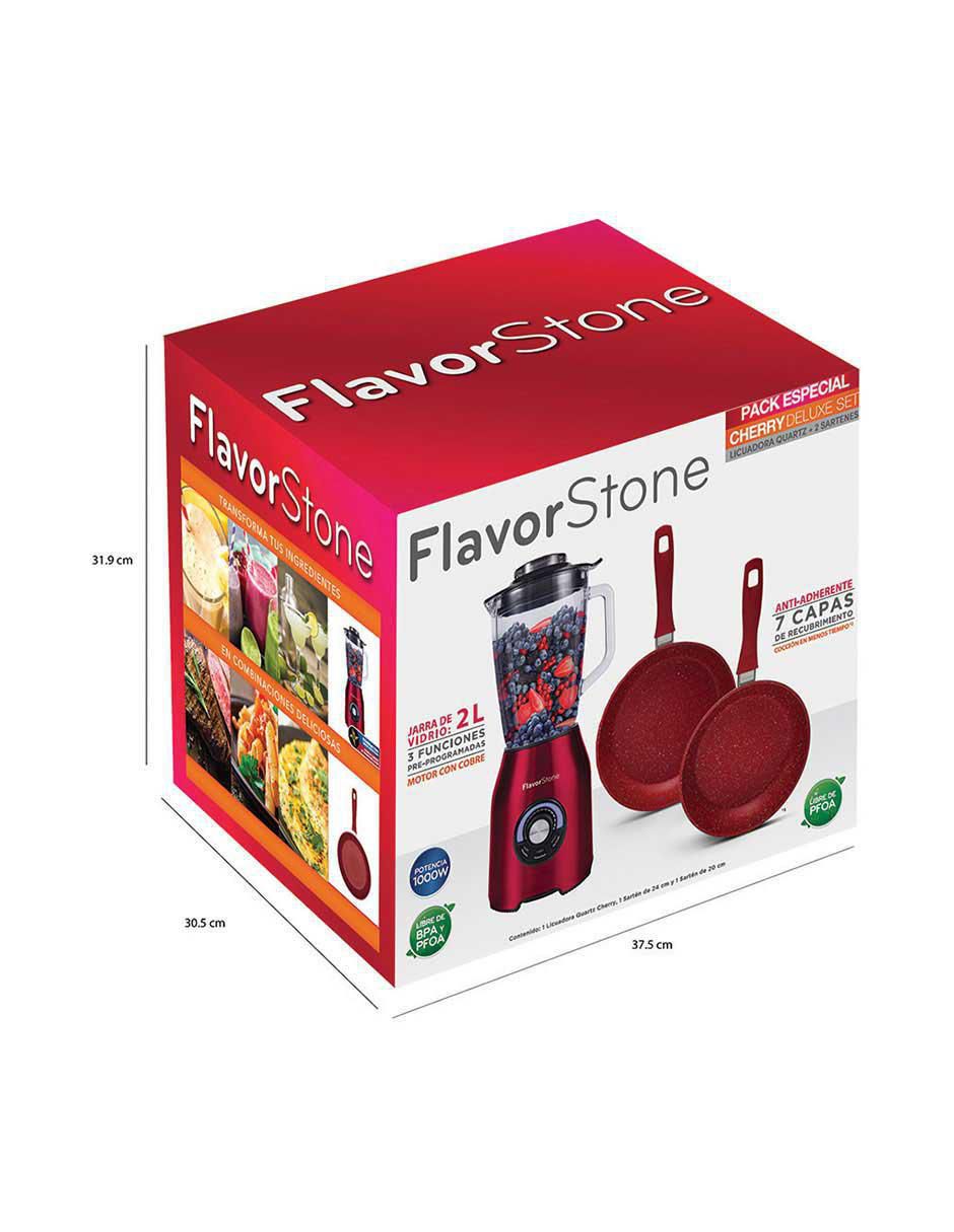 Combo licuadora Quartz Cherry Deluxe​ 3 velocidades 5