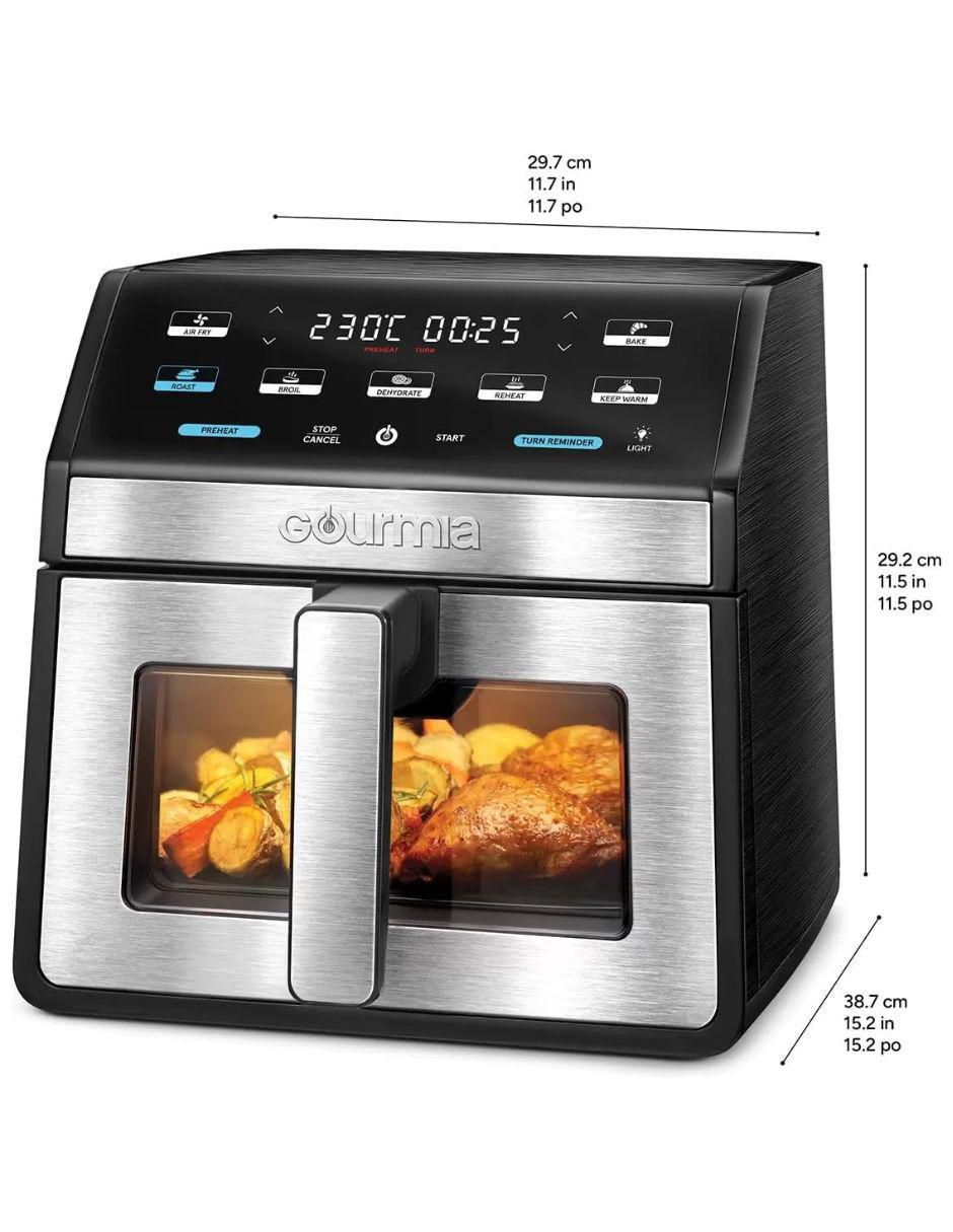 Freidora de aire 7.6 L Gaf858 6