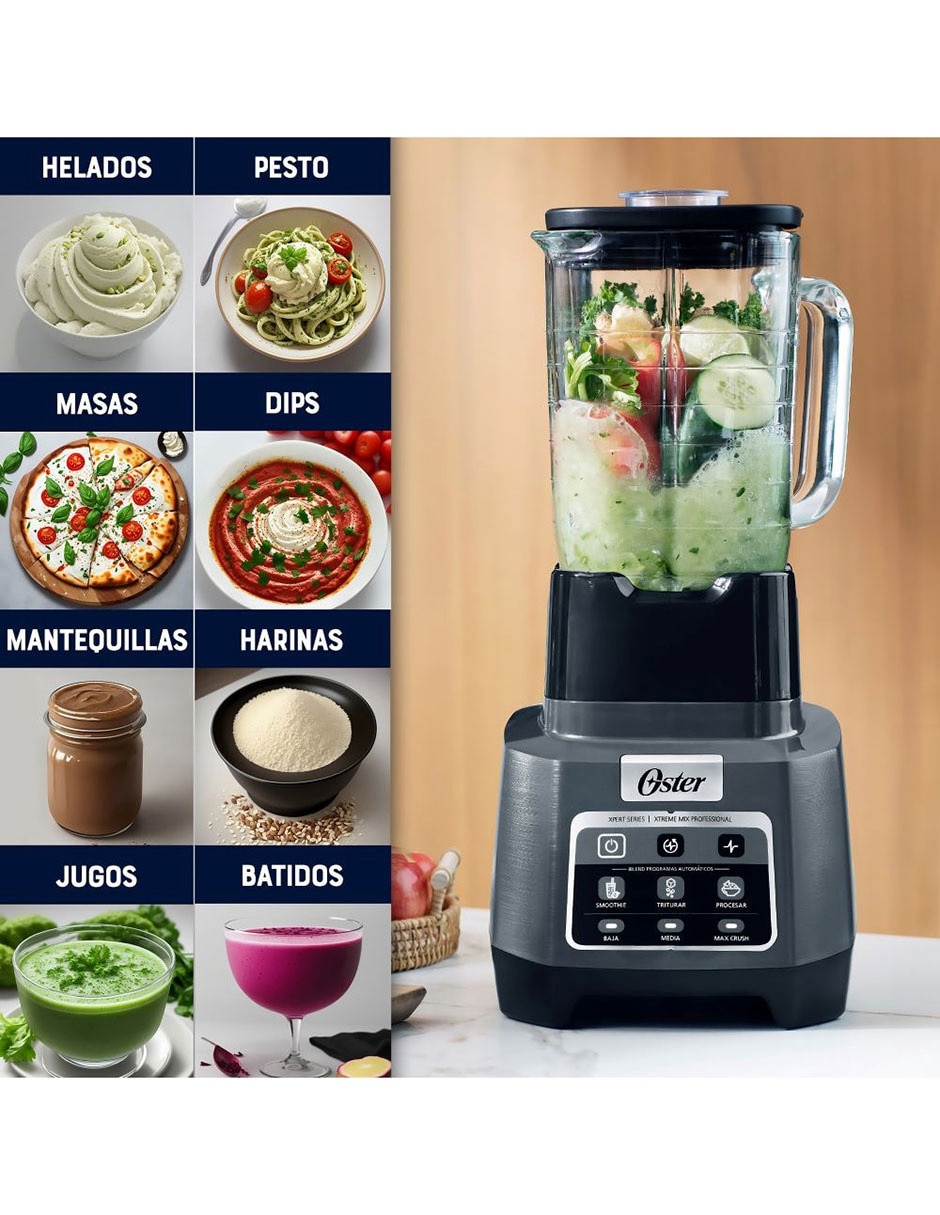 Licuadora reversible Xtreme Mix 3 velocidades 11