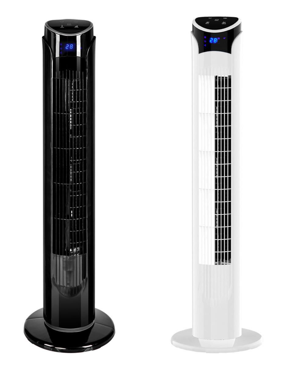 Ventilador de torre smart 2 piezas con control remoto 3 velocidades 1