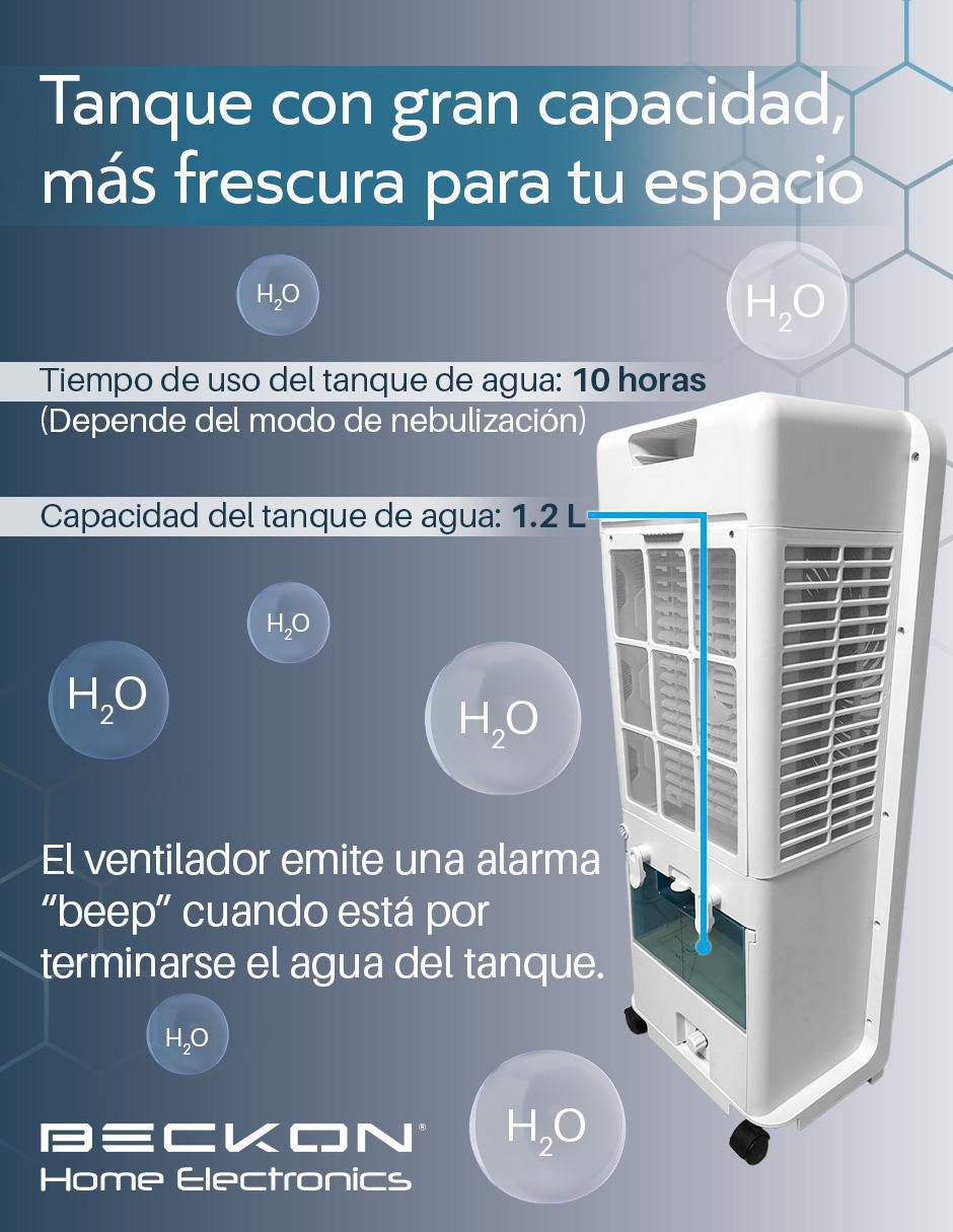 Ventilador de torre con control remoto 12 velocidades 4