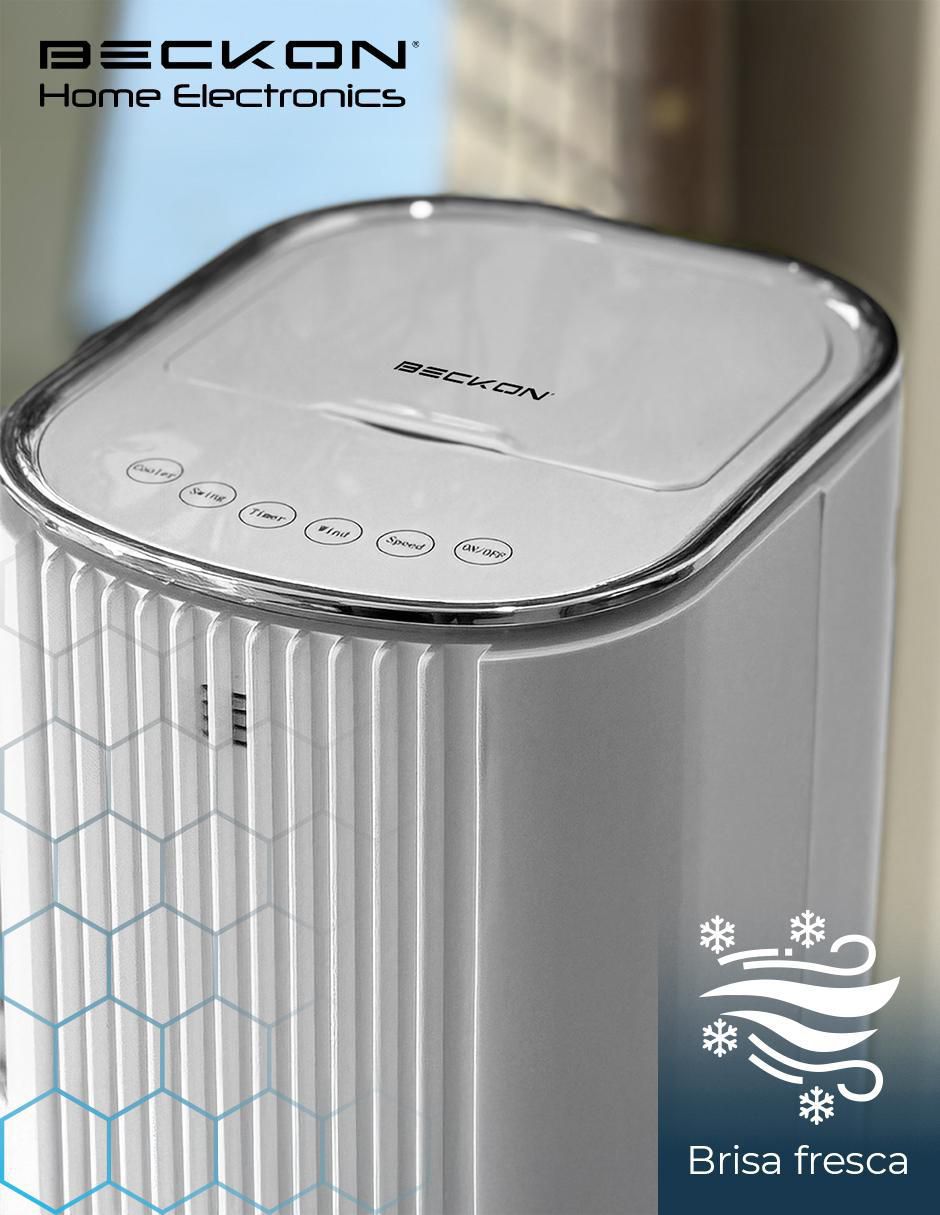 Ventilador de torre con control remoto 3 velocidades 6