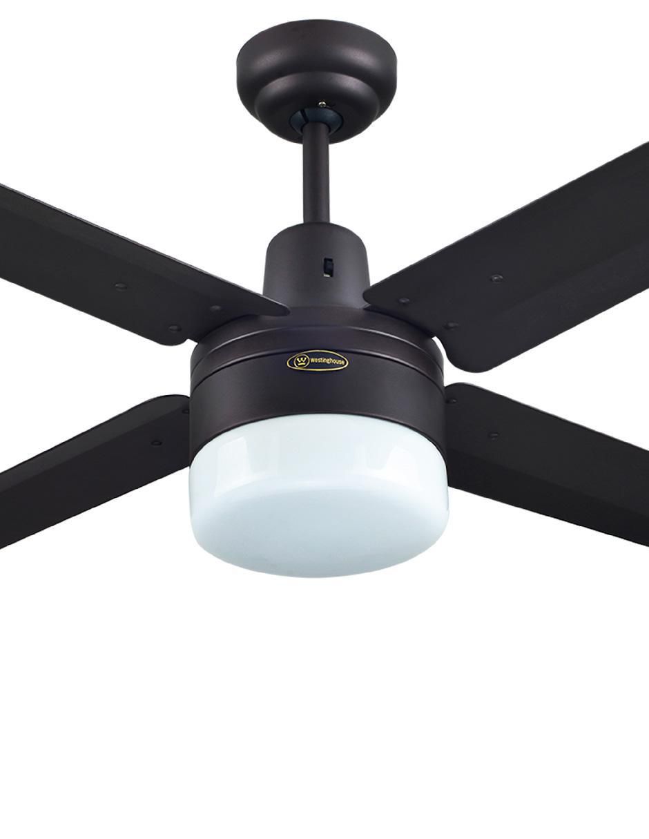 Ventilador de techo con control remoto 3 velocidades 4