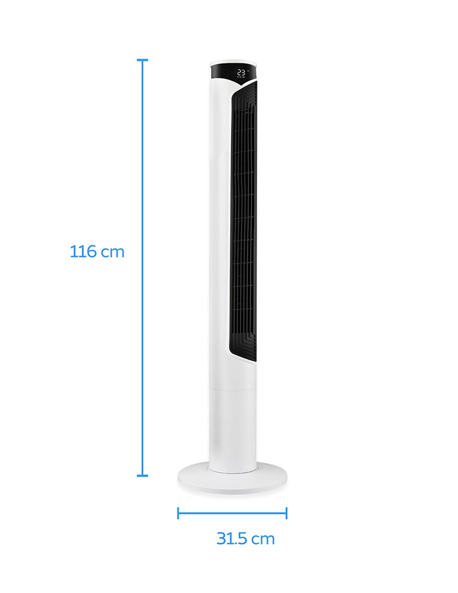 Ventilador de torre con control remoto 3 velocidades 5