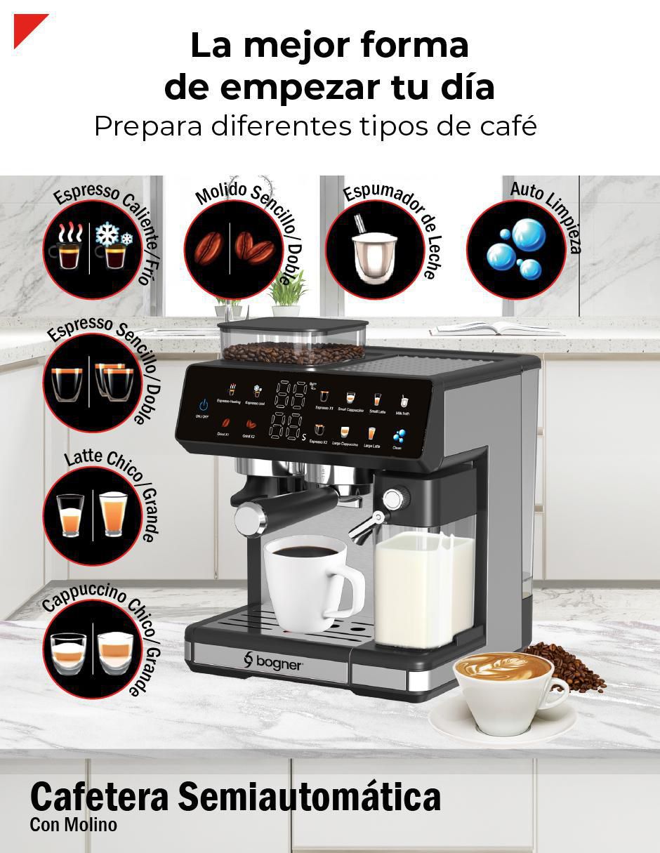 Cafetera con molino bdcm10 3