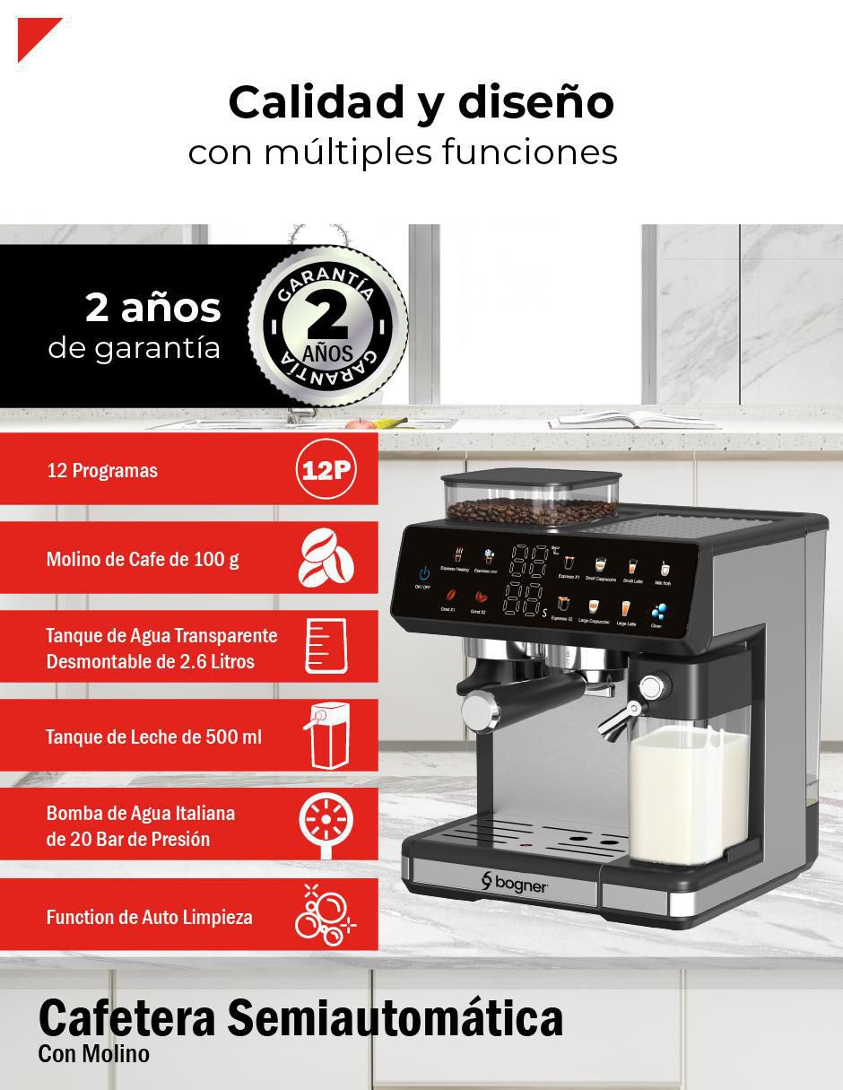Cafetera con molino bdcm10 4
