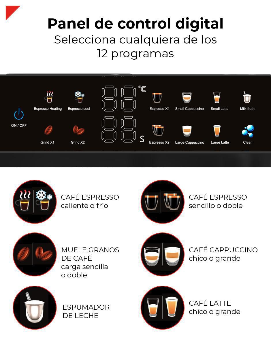 Cafetera con molino bdcm10 5