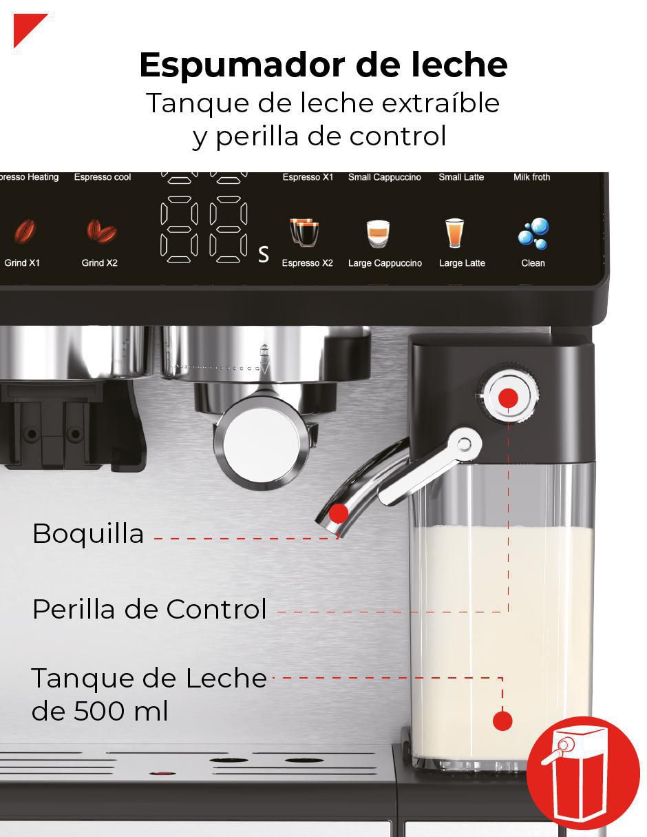 Cafetera con molino bdcm10 7