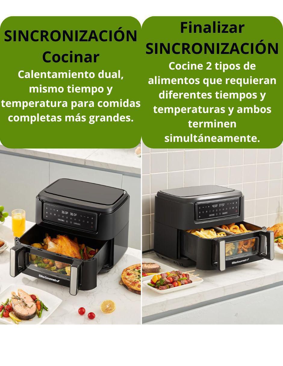 Freidora de aire Gourmet 10.4 L Eaf1055D 2