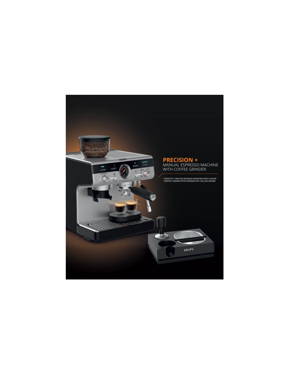 Cafetera espresso Precisión XP804TU0 5