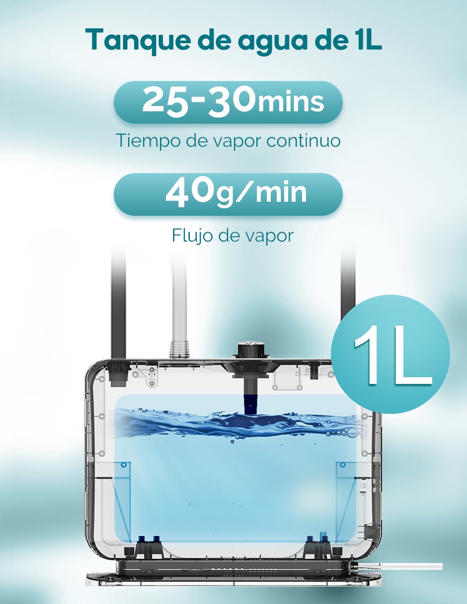 Central de Vapor NV396 suela plástico 8