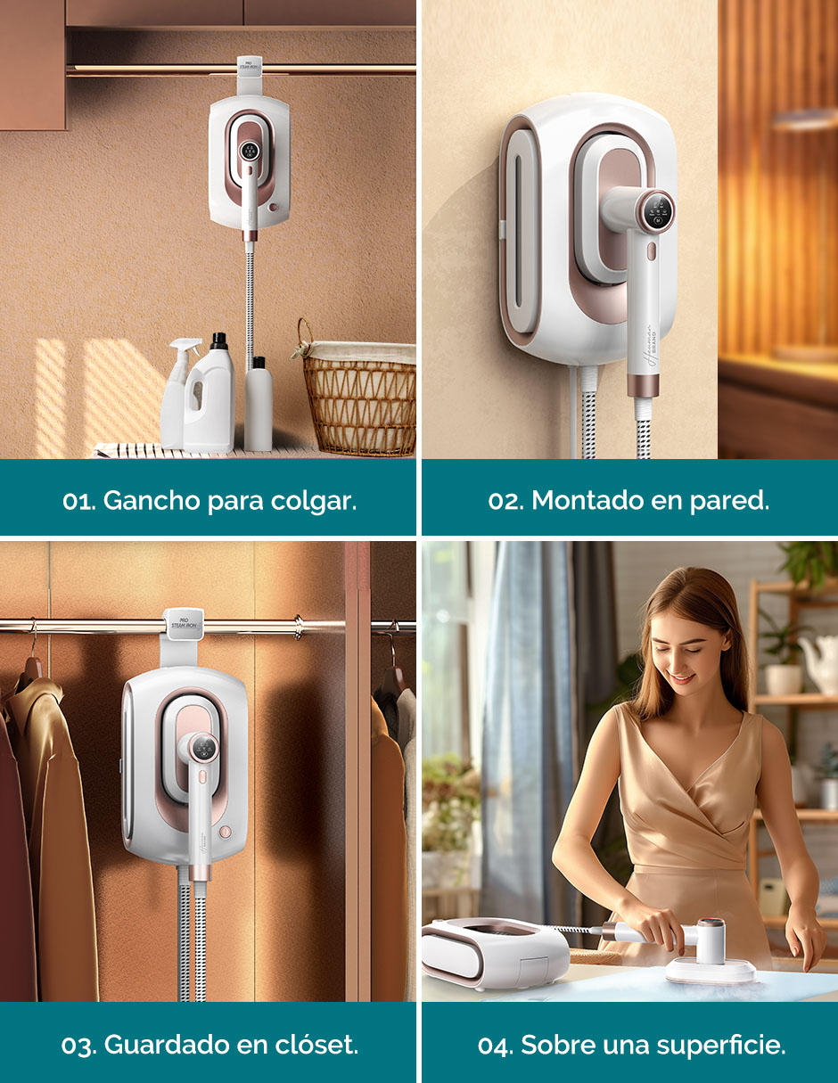Central de vapor NV318A suela cerámica 8