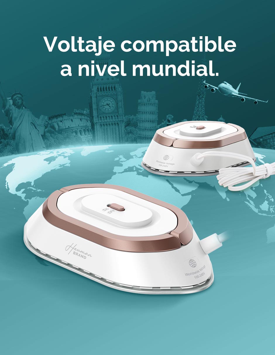 Set plancha NV316C+NV301 suela cerámica 18