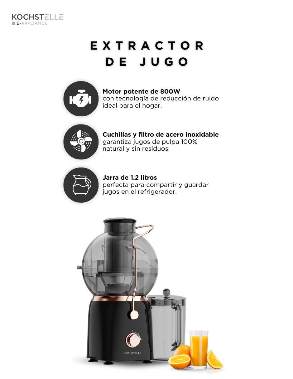 Extractor de jugo E-appliance 800 W 7